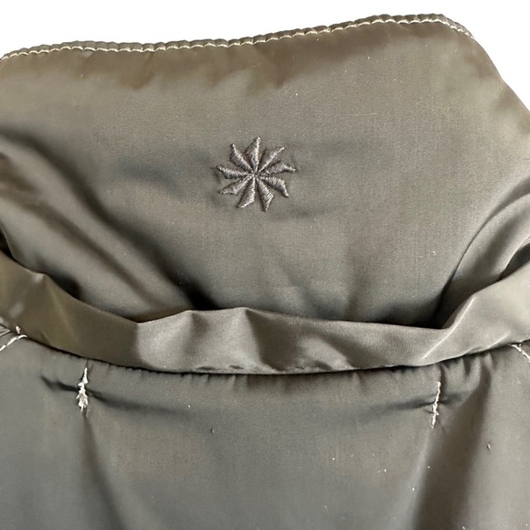 Athleta Moto Primaloft Insulated Coat/Jacket Olive Green - Picture 11 of 16